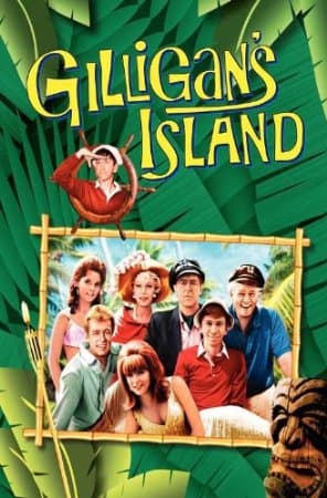 Jim Backus, Bob Denver, Alan Hale Jr., Tina Louise, Russell Johnson, Natalie Schafer, and Dawn Wells in Gilligan's Island (1964)